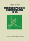 Buchcover Der Europäische Binnenmarkt 1993