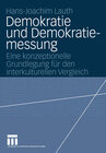 Buchcover Demokratie und Demokratiemessung