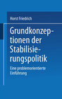 Buchcover Grundkonzeptionen der Stabilisierungspolitik
