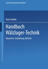 Buchcover Handbuch Wälzlager-Technik