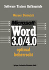 Buchcover Word 3.0/4.0 optimal beherrscht