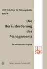Buchcover Die Herausforderung des Managements im internationalen Vergleich