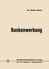 Buchcover Bankenwerbung