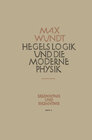 Buchcover Hegels Logik und die Moderne Physik