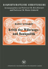 Buchcover Kritik der Währungs- und Bankpolitik
