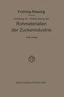 Buchcover Anleitung zur Untersuchung der Rohmaterialien, Produkte, Nebenprodukte und Hilfssubstanzen der Zuckerindustrie