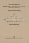 Buchcover I. Die Struktur und die Eigenschaften der Halbmetalle. II. Die Bestimmung der Atomverteilung in amorphen Substanzen. III