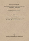 Buchcover Untersuchungen zur Verbesserung der Wasseraufbereitung und Wasseranalyse: Über die Schnellbewertung von Ionenaustauscher