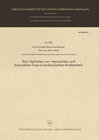 Buchcover Das Verhalten von rheinischem und bayrischem Trass in hydraulischen Bindemitteln
