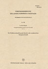 Buchcover Die Wettbewerbsstellung des Heizöls in der westdeutschen Energiewirtschaft