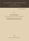 Buchcover Theoretische und experimentelle Untersuchung der Strahlengeometrie bei Texturgoniometern