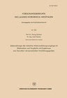 Buchcover Untersuchungen der statischen Walzverdichtungsvorgänge mit Glattwalzen und Vergleiche mit Ergebnissen aus Versuchen mit 