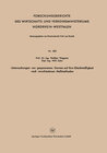 Buchcover Untersuchungen von gesponnenen Garnen auf ihre Gleichmäßigkeit nach verschiedenen Meßmethoden