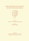 Buchcover Zur Problematik der wirtschaftswissenschaftlichen Raumforschung / Städtebau und Landesplanung