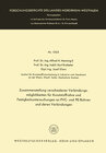 Buchcover Zusammenstellung verschiedener Verbindungsmöglichkeiten für Kunststoffrohre und Festigkeitsuntersuchungen an PVC- und PE