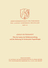 Buchcover Über die Analyse der Erbfaktorenwirkung und ihre Bedeutung für biochemische Fragestellungen
