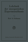 Buchcover Lehrbuch der anorganischen Experimentalchemie
