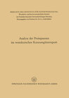 Buchcover Analyse der Preisspannen im westdeutschen Konsumgüterexport