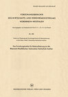 Buchcover Das Forschungsinstitut für Rationalisierung an der Rheinisch-Westfälischen Technischen Hochschule Aachen