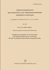 Buchcover Aufstellung und Vergleich von Variance-within- und Variance-between-Kurven von Garnen, die nach verschiedenen Spinnverfa