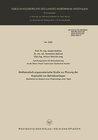 Buchcover Mathematisch-organisatorische Studie zur Planung der Kapazität von Betriebsanlagen (bearbeitet am Beispiel einer Fördera