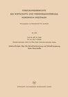 Buchcover Untersuchungen über die Schnellverbrennung und Schnellvergasung fester Brennstoffe