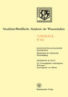 Buchcover Mechanismen der ischämischen Hirnschädigung. Zur Voraussagbarkeit toxikologischer Wirkungen: Kanzerogenität von Alkenen