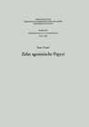 Buchcover Zehn agonistische Papyri