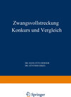 Buchcover Zwangsvollstreckung Konkurs und Vergleich