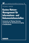 Buchcover Kosten/Nutzen-Management für Informations- und Dokumentationsstellen
