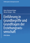 Buchcover Einführung in Grundbegriffe und Grundfragen der Erziehungswissenschaft