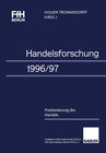 Buchcover Handelsforschung 1996/97