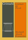 Buchcover Grimsehl Lehrbuch der Physik