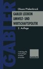 Buchcover Gabler Lexikon Umwelt- und Wirtschaftspolitik