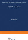 Buchcover Politik in Israel