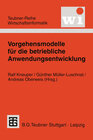 Buchcover Vorgehensmodelle für die betriebliche Anwendungsentwicklung