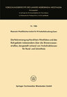 Buchcover Die Holzversorgung Nordrhein-Westfalens und des Ruhrgebiets insbesondere über die Binnenwasserstraßen; dargestellt anhan