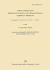 Buchcover Anwendung mathematisch-statistischer Verfahren bei der Fabrikationsüberwachung