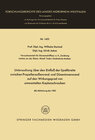 Buchcover Untersuchung über den Einfluß der Spaltbreite zwischen Propelleraußenrand und Düseninnenwand auf den Wirkungsgrad von um