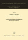 Buchcover Untersuchungen über das Abmagnetisieren ferromagnetischer Proben