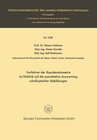 Buchcover Verfahren der Äquidensitometrie im Hinblick auf die quantitative Auswertung schalloptischer Abbildungen