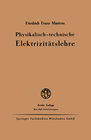 Buchcover Physikalisch-technische Elektrizitätslehre