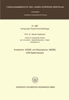 Buchcover Kinetische- (KESR) und Modulations- (MESR) ESR — Spektroskopie