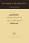 Buchcover Der Tremor bei statischer Haltearbeit in Abhängigkeit von Kraft, Masse, Elastizität und Dauer