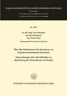 Buchcover Über den Mechanismus der Zersetzung von Azetylen-Azetondampf-Gemischen