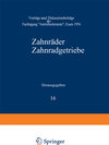 Buchcover Zahnräder Zahnradgetriebe