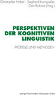 Buchcover Perspektiven der Kognitiven Linguistik