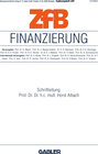 Buchcover Finanzierung