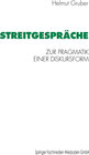 Buchcover Streitgespräche