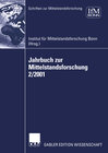 Buchcover Jahrbuch zur Mittelstandsforschung 2/2001